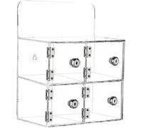 SSDDLZEQ Caja de Almacenamiento de acrílico for teléfono móvil, gabinete de Bolsillo for Guardar gráficos, gabinete pequeño de Pared