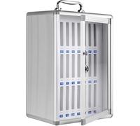 SSDDLZEQ Caja de Almacenamiento portátil for teléfonos móviles de aleación de Aluminio, Caja de Seguridad específica for Salas de conferencias