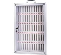 SSDDLZEQ Caja de Almacenamiento portátil Segura y Segura for teléfono móvil de acrílico Transparente