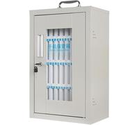 SSDDLZEQ Caja de gestión de teléfonos móviles for Taller de Montaje en Pared Caja de Almacenamiento Transparente for Montaje en Pared(36 Slots)