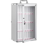 SSDDLZEQ Caja Fuerte Transparente con Cerradura for teléfonos móviles de Estudiantes y empleados.(36 bit)