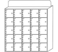 SSDDLZEQ Casilleros acrílicos for Almacenamiento de teléfonos móviles: soluciones de Almacenamiento Seguro for Dispositivos móviles