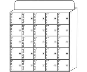 SSDDLZEQ Casilleros acrílicos for Almacenamiento de teléfonos móviles: soluciones de Almacenamiento Seguro for Dispositivos móviles