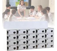 SSDDLZEQ El gabinete de Almacenamiento montado en la Pared Mantiene los escritorios ordenados y Seguros, Ahorra Espacio