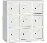 SSDDLZEQ Gabinete de Acero for Guardar teléfonos móviles, Ideal for escuelas, oficinas y fábricas.(9 Doors)