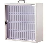 SSDDLZEQ Gabinete de Acero Inoxidable for Guardar teléfonos móviles, Ideal for aulas, oficinas y fábricas.(60 Slots)