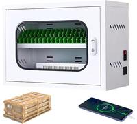 SSDDLZEQ Gabinete de Almacenamiento de Carga móvil portátil con protección de Seguridad contra sobretemperatura y sobretensión(12 Slots)