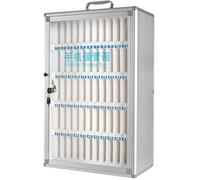 SSDDLZEQ Gabinete de Almacenamiento de Pared for teléfono móvil con Compartimento bloqueable Transparente