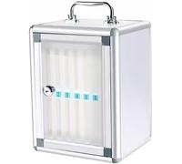 SSDDLZEQ Gabinete de Almacenamiento for teléfono móvil de Pared de aleación de Aluminio(12 Slots)