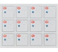 SSDDLZEQ Gabinete de Almacenamiento for teléfono móvil de pie Caja de Almacenamiento for gestión de teléfonos móviles con múltiples Compartimentos(6 Doors)