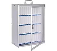 SSDDLZEQ Gabinete de Almacenamiento for teléfono móvil for reuniones de Empresa, Suministros de Oficina, gabinete for teléfono móvil, Caja de Metal(48)