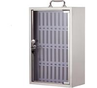 SSDDLZEQ Gabinete de Almacenamiento Plateado, Independiente o montado en la Pared, Adecuado for escuelas, oficinas y aulas.