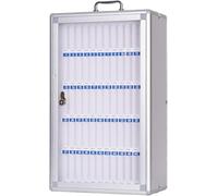 SSDDLZEQ Gabinete portátil de aleación de Aluminio for Guardar teléfonos móviles, fácil de Transportar.(60 Slots)