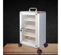 SSDDLZEQ Gabinete portátil for gestión de teléfonos móviles, Seguro y fácil de Mover(48 Slots)