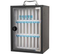 SSDDLZEQ Gabinete portátil for teléfono móvil de Gran Capacidad, Ideal for escuelas y oficinas.(24 Slots)