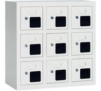 SSDDLZEQ Gabinete Transparente for Guardar teléfonos móviles Gabinete de pie for Guardar teléfonos móviles(9 Doors)