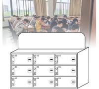 SSDDLZEQ Gabinetes de Almacenamiento de Pared y organizadores de Escritorio for Lugares de Eventos y áreas comunes.