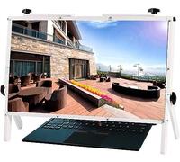 SSDDLZEQ Lupa de Pantalla for computadora portátil, Soporte Plegable, Lupa física súper Clara de protección Ocular 3D, un Regalo for la Familia