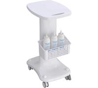 SSDDLZEQ Mesa de Trabajo móvil, Carrito de salón de Belleza de Material ABS con Ruedas giratorias de 360°, Carrito rodante for salón, Bandeja de Almacenamiento, Carrito for salón de Belleza