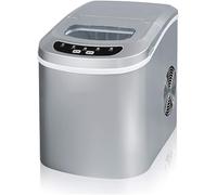 SSDDLZEQ Mini máquina de Hielo for el hogar, máquina de Hielo automática, máquina de Hielo for encimera, Cubitos de Hielo Transparentes for el hogar de Cocina(Color:Gray)