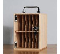 SSDDLZEQ Mueble de Madera for teléfono móvil, Ideal for aulas y oficinas.(12 Slots)