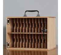 SSDDLZEQ Mueble de Madera for teléfono móvil, Ideal for aulas y oficinas.(24 Slots)