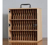 SSDDLZEQ Mueble de Madera for teléfono móvil, Ideal for aulas y oficinas.(36 Slots)