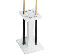 SSDDLZEQ Sistema de Almacenamiento de Bolas de Billar Caja de Almacenamiento de Tacos de Madera for Accesorios de Mesa de Billar, 4/8/12/16/36 Tacos(Bianco,8)