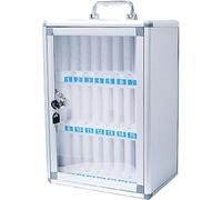 SSDDLZEQ Solución de Almacenamiento montada en la Pared con Cerradura de aleación de Aluminio for armarios de Almacenamiento de teléfonos móviles