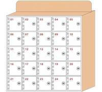 SSDDLZEQ Taquillas de Pared seguras y Transparentes for teléfonos móviles: la solución Ideal for Guardar Objetos de Valor