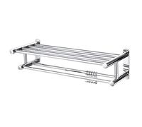 SSDDLZEQ Toalla Rack Baño Acero Inoxidable Almacenamiento Toalla Toalla Baño Cuarto de baño Rodador de inodoros Rack(40cm)