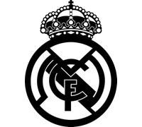 SSDECO.es | Cuadro Decorativo Real Madrid - 30x30 cm - Arte Minimalista en MDF Negro