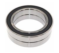 SSDXFJZR 1 par de rodamientos de Bolas de cerámica sellados H7018C 2RZ HQ1 P4A 90x140x24 SI3N4 for husillo de Velocidad