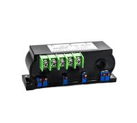 SSDXFJZR Transmisor de Corriente CA trifásico de 10 mm de Apertura, Sensor Detector de señal, Rango de medición de 0 a 400 A, 0 a 5 V, 0 a 10 V, Salida de CC de 24 V.(0-10v,0-400A AC)