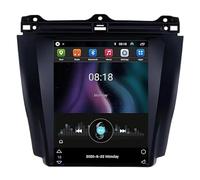 SSFENG Android 15 Radio De Coche para Honda Accord 2003-2007, Cámara Trasera Coche Audio FM/Am/RDS Video GPS Navegación Control De Volante BT Manos Libres Call,8 Core 4G+WiFi 8G+256G