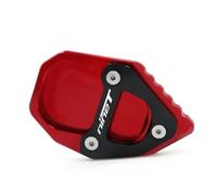 SSFGHRHQ Pata de Cabra Placa De Soporte Lateral para Motocicleta, Soporte CNC para Motocicleta para B&M&W RNINET R NINET Rnine TR Nine T R1200R 2017-2019(Rojo)
