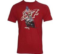 SSGTCKFM Legends T-Shirt Kevin Schwantz 34 Men's Short Sleeve Top Red Size Small 5109 Red