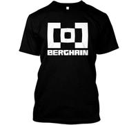 SSGTCKFM Men's Berghain Nightclub Berlin - Techno Music Rave Dance Music Hard Techno Unisex Top Sweatshirt Short Sleeve Black t Shirt