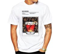 SSGTCKFM Negroni T-Shirt Mixed Drink Cocktail Alcohol Bartender Booze Happy Hour Liquor White