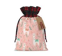 SSGVLPTO Bolsas de regalo con estampado de cactus de camello rosa, bolsas de regalo de caramelos, bolsas de regalo de boda, bolsas de regalo con cordón