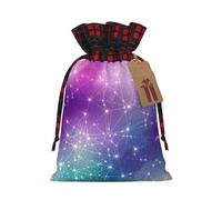 SSGVLPTO Bolsas de regalo con estampado Magic Space, bolsas de regalo de caramelos, bolsas de regalo de boda, bolsas de regalo con cordón
