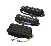 SSH Pickups Set Imán De Cerámica Dual Hot Rails Y Humbucker Guitar Pickup Set Para Piezas De Guitarra Eléctrica Juego de Pastillas Guitarra