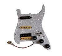 SSH Precableado Cargado ST Guitarra Pickguard SD Ainico 5 SSL1 TB-4 Pastillas Multi Interruptor Pieza De Repuesto