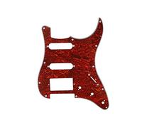 SSH - Protector de púa de guitarra para placa de arañazos y tornillos de golpeador para accesorios de guitarra de 11 agujeros, 12 colores opcionales