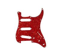 SSH - Protector de púa de guitarra para placa de arañazos y tornillos para guitarra de 11 agujeros, 12 colores opcionales