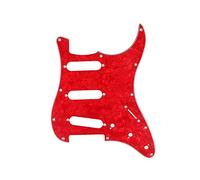 SSH - Protector de púa de guitarra para placa de arañazos y tornillos para guitarra de 11 agujeros, 12 colores opcionales