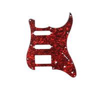 SSH - Protector de púa de guitarra para placa de arañazos y tornillos para guitarra de 11 agujeros, 12 colores opcionales