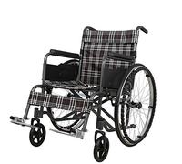 SSHHI LY Silla de Ruedas,Aleación de Aluminio Plegable Autopropulsado con Freno Portátil Silla de Viaje de Transporte,Adecuada para Personas Mayores,con Discapacidad. la Seguridad/A / 1000