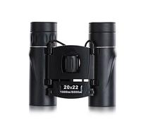 SSHHM Alta Potencia Binoculares Profesionales con Visión Nocturna con poca luz, Resistente al Agua,Duradero/Negro / 20×22