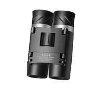 SSHHM Alta Potencia Binoculares Profesionales, Multicapa FMC de Alta Transmitancia de luz,Resistente al Agua Diaria, fácil de Transportar/Negro / 8×22